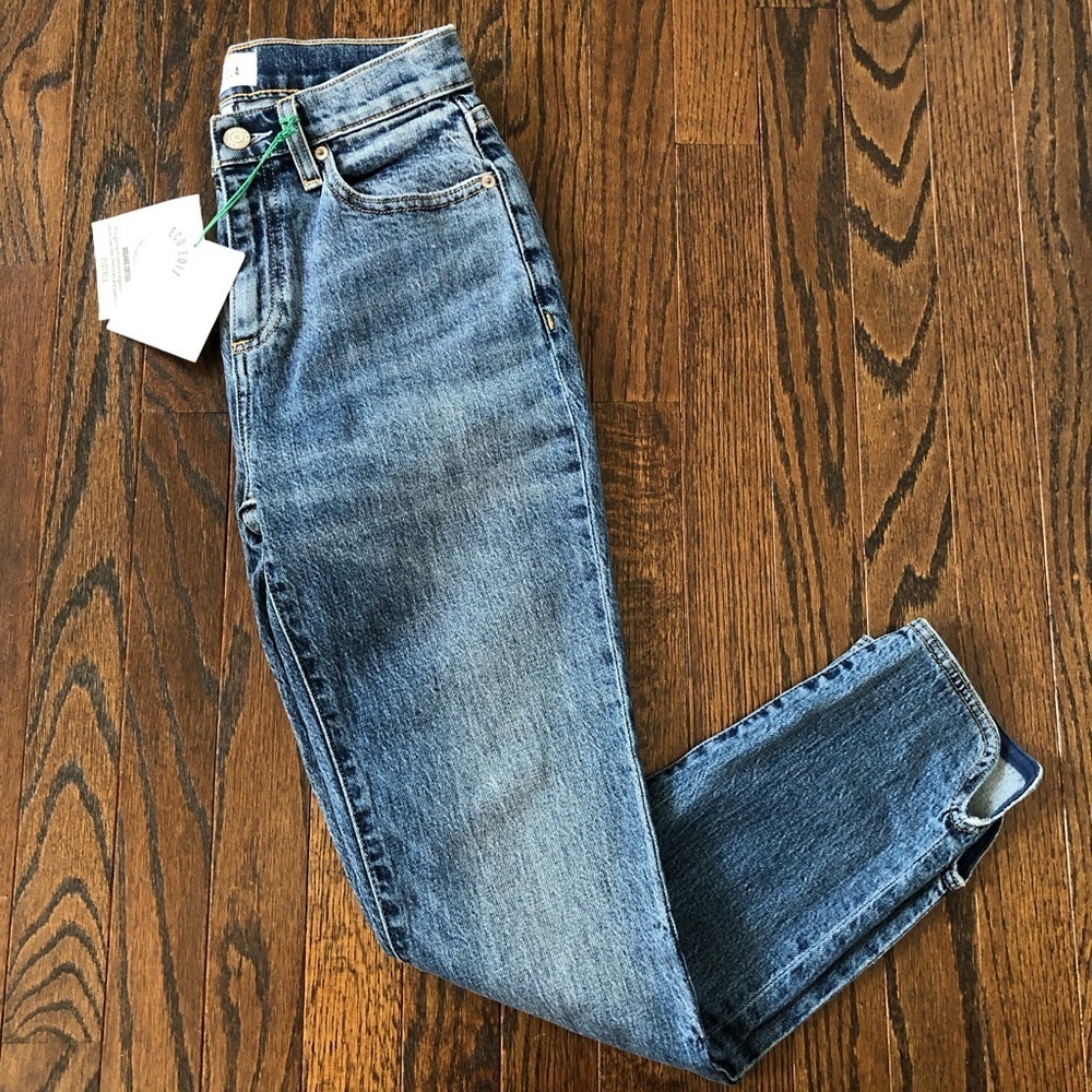 Pistola Women’s 24 Monroe High-Waist Cigarette Crop Organic Cotton Jeans - NWT! - Picture 3 of 15